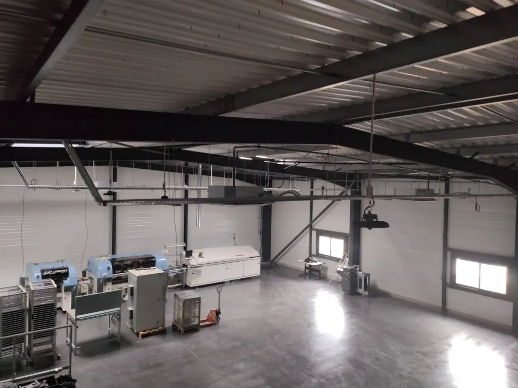 Bâtiment industriel équipé par DMS System